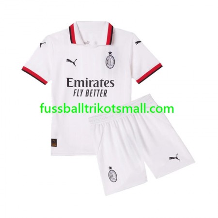 Fußballtrikots AC Mailand Kinder 2024-2025 Kurzarm Auswärts-trikot kaufen